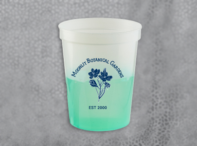 Custom imprinted Stadium Cup for Los Angeles, CA with a local business logo