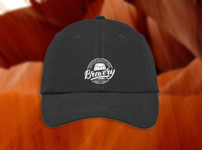 Custom imprinted Sueded Cap for Los Angeles, CA with a local business logo