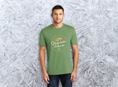 Custom imprinted 100% Cotton T-Shirt for Los Angeles, CA with a local business logo